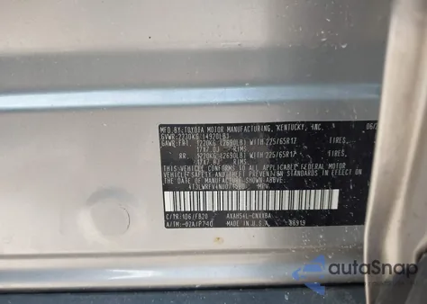 2022 Toyota Rav4 Hybrid Le from USA, damaged, VIN 4T3LWRFV4NU071580